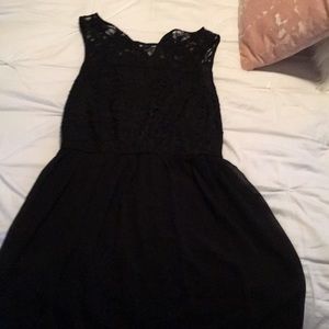Black laced top dress!